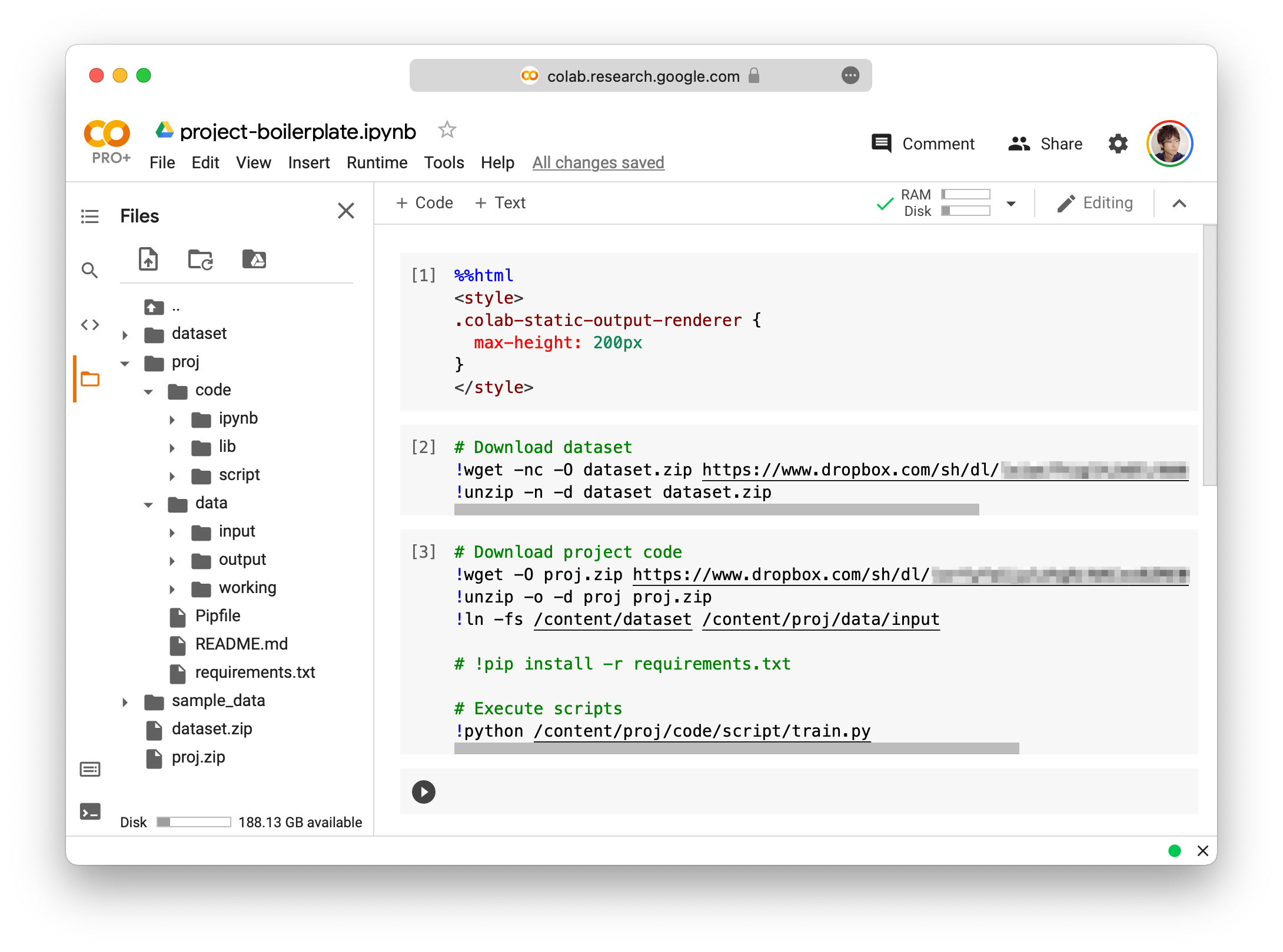 Executing Local Code On Google Colab Via Dropbox Shoya io